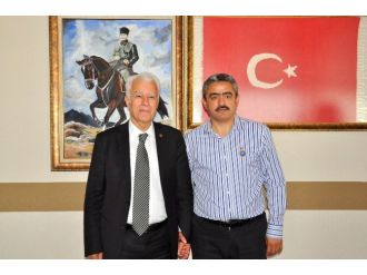 Tüed Genel Başkanı Ergün, Başkan Alıcık’ı Ziyaret Etti