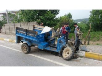 Sakarya’da Pat Pat Kazası: 3 Yaralı