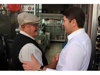Milletvekili Tunç’a Şehir Merkezi Esnafından Yoğun İlgi