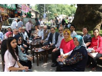 Matlı Kozahan Esnafıyla Bir Araya Geldi