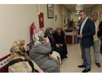 Köşker’den Hastalara Moral Ziyareti