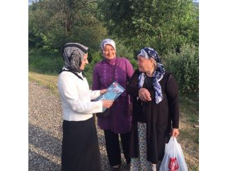 Saadet Partisi Milletvekili Adayı Özmekik Köylülerden Destek İstedi