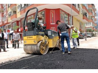 Demre’de Sıcak Asfalt Çalışmaları Başladı