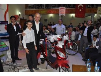 Korkuteli’nde Ödüller Sahibini Buldu