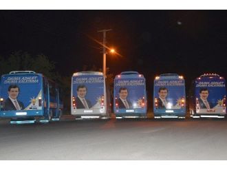 Topsöğüt Yolcu Otobüsü İşletmesinden Ak Parti’ye Destek