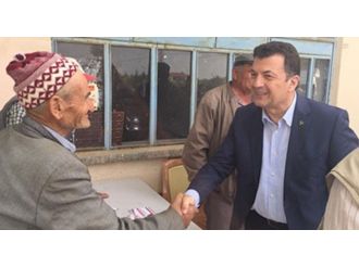 Mhp Adayı Şenol’dan Mahalle Ziyaretleri