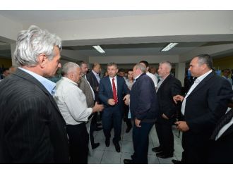 Başkan Türkmen Taksicilerle Buluştu