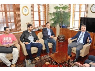Arap Gazeteciler, Samsun Büyükşehir Belediyesi’ni Ziyaret Etti
