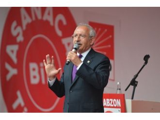 Chp Genel Başkanı Kemal Kılıçdaroğlu Trabzon’da