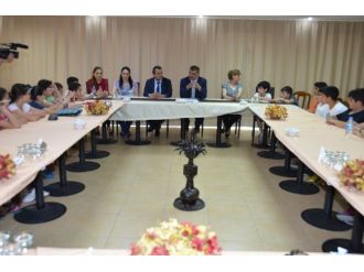 Öğrenciler, Başkan Gürkan’la Bir Araya Geldi