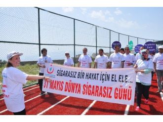 Şırnak’ta ’Sigarasız Hayat İçin El Ele’ Yürüyüşü Düzenlendi