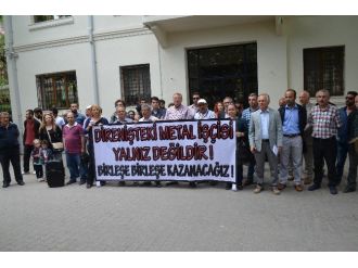 Grevde Olan Bursa Metal İşçilerine Eskişehir’den Destek