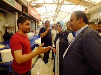 Yalar’dan Mutlu Kaya’ya Ziyaret