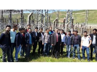 Beü’lü Öğrencile Tatvan Trafo Merkezini Gezdi