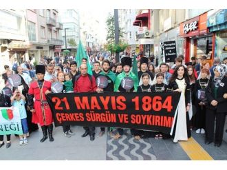 Samsun Çerkes Derneği’nden Sessiz Tepki Yürüyüşü