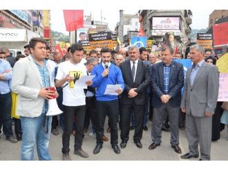 Zonguldak’ta Mursi Eylemi
