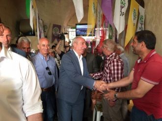 Miroğlu’ndan Hdp Seçim Bürosu’na Ziyaret