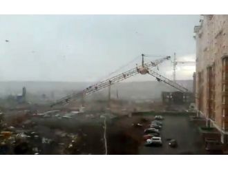 Dev Vinç Böyle Devrildi: 1 Ölü