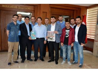 Ak Gençlikten Başkan Yazgı’ya Ziyaret