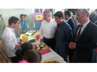 Köy Okulunda Bilim Fuarı