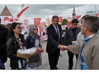 Mhp Adayı Kaya, Seçim Çalışmalarına Hız Kesmeden Devam Ediyor