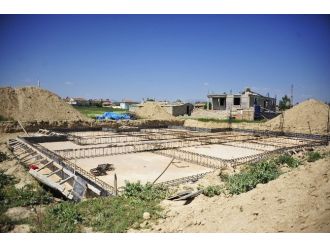 Larende Taziye Evinin Temeli Atıldı