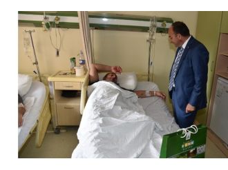 Üzülmez’den Mut’a Geçmiş Olsun Ziyareti