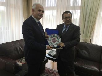 İller Bankası Genel Müdürü M. Turgut Dedeoğlu’ndan Rektör Koçak’a Ziyaret