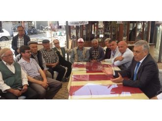 Mhp Milletvekili Günal, İlçe Ziyaretlerini Sürdürüyor