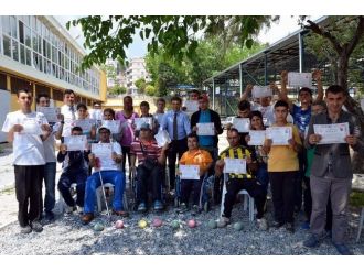 Aydın’da Engelli Sporcular Yalnız Bırakılmadı