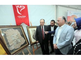 Kültür Sanat Ve Beceri Kursları Sergisi Açıldı