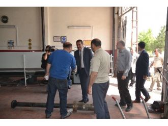 Tüfenkci, Özsan Sanayi Sitesi’ni Ziyaret Etti