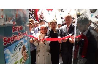 Milli İttifak’ın Bayan Seçim Bürosu Açıldı