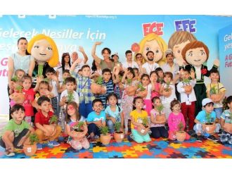 11.çiçek Festivali’nde Çocuklar Çiçekle Buluştu