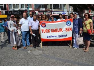 Türk Sağlık-sen’den İş Bırakma Eylemi