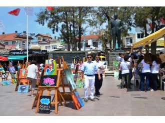 Ayal’ın Resim Sergisine İlgi Yoğun Oldu