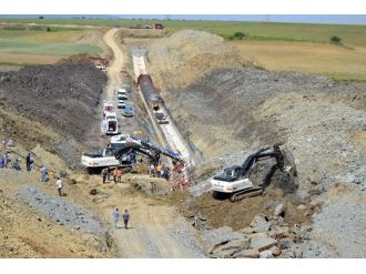 Sulama Kanalında Göçük