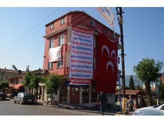 Kargı’da Mhp’den Ak Partiye ‘Teşekkürlü’ Protesto