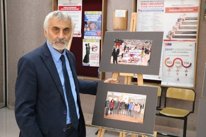 öğretmenler gününe özel fotoğraf sergisi beğenileri topladı