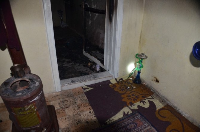 Çocuklar bir kez daha ateşle oyun olmaz dedirtti!