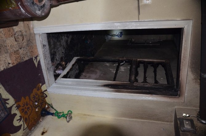 Çocuklar bir kez daha ateşle oyun olmaz dedirtti!