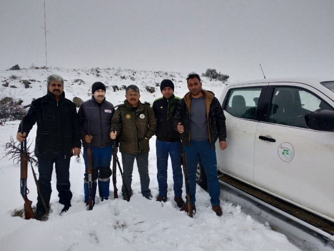 Kahramanmaraş'ta kaçak ava müsaade yok!