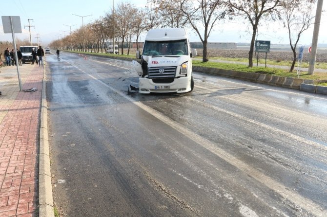 Kahramanmaraş'ta halk otobüsü kaza yaptı! 8 yaralı