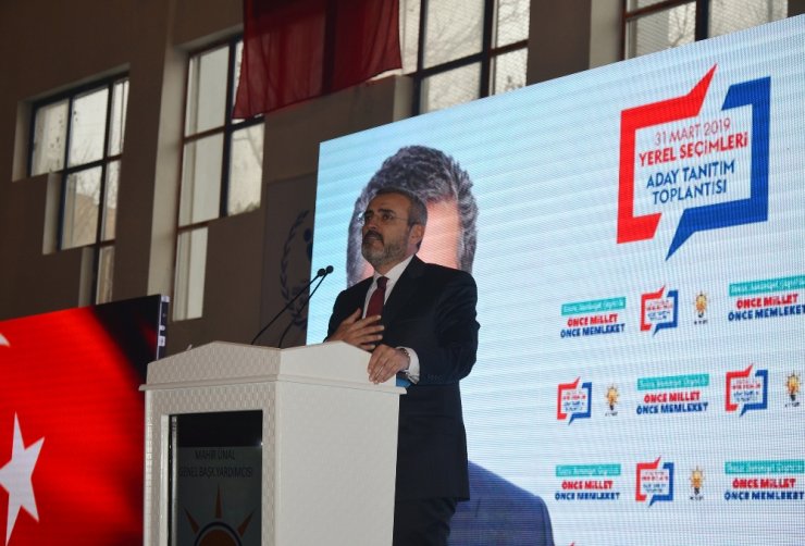 Mahir Ünal: “Biz yaşatmak istiyoruz, onlar öldürmek istiyor”