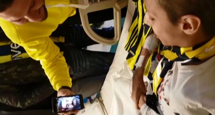 14 yaşındaki Yunus Samet Atalay, büyük mutluluk yaşadı