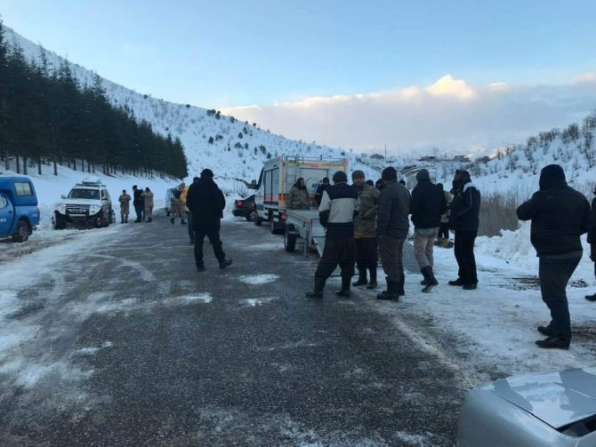 Kahramanmaraş’ta çığ altında kalan vatandaşın cansız bedenine ulaşıldı