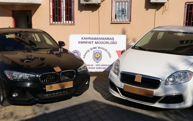 Kahramanmaraş'ta İnterpol tarafından aranan lüks otomobil bulundu