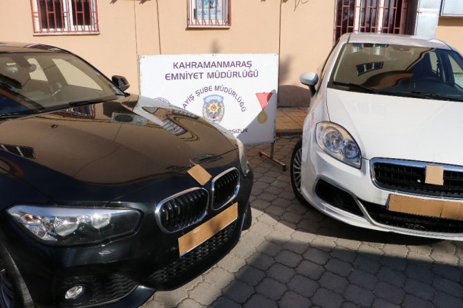 Kahramanmaraş'ta İnterpol tarafından aranan lüks otomobil bulundu
