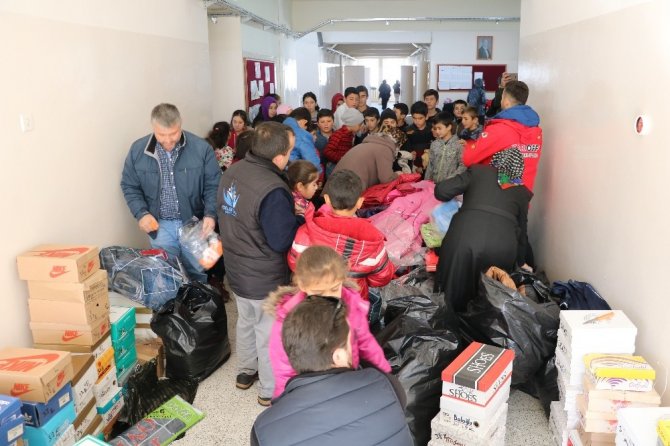 Karne günü iki sevinci birden yaşadılar!