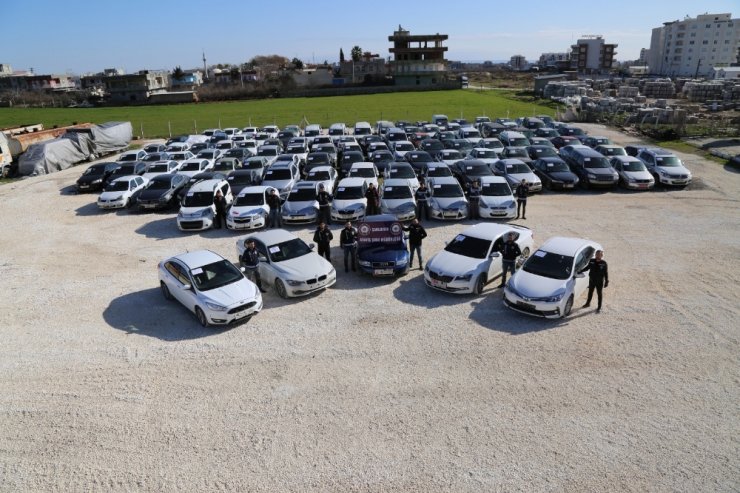 120 çalıntı araç ele geçirildi! Son yılların en büyük operasyonu